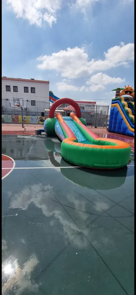 מגלשת הסבון המתנפחת 4